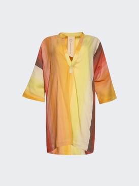 The Short Tunic Ecru And Yellow