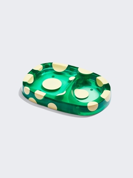 Spotted Catchall Tray Mint Green