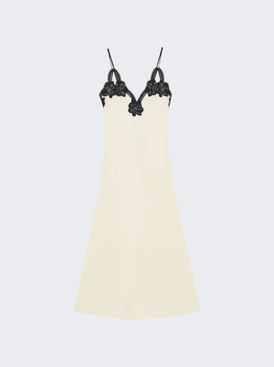 Embroidered Dress Natural
