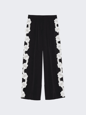 Embroidered Trouser Black