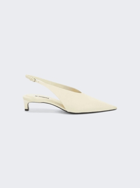 Sling Back Pump Chalk
