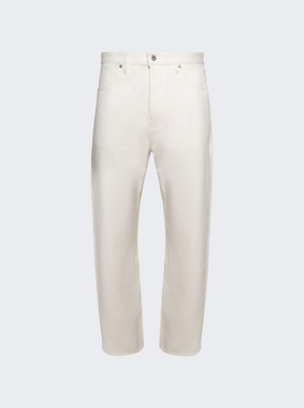 Loose Denim Jeans Porcelain