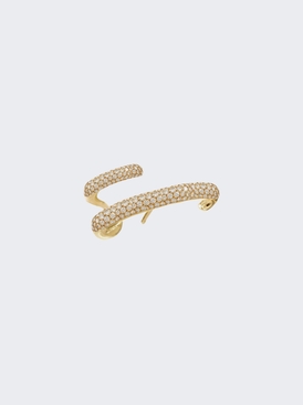 Mono Pave Single Left Earring