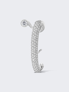 Arena Pavà Diamond Right Earring 18k White Gold