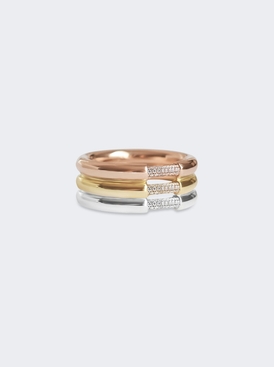 Grande CerrÉ Tri Tone Ring 18k Gold