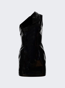 One Shoulder Collared Mini Dress
