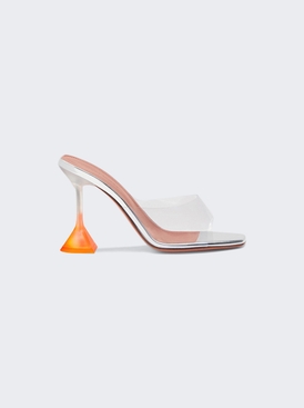 Lupita Glass Slipper Sandal Orange Ombre