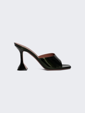 Lupita Slipper Sandals Mirror Moss