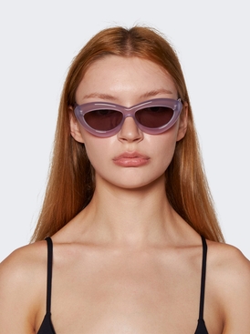Curvy Sunglasses Shiny Violet secondary image
