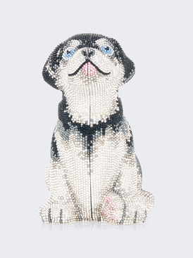 Puppy Sadie Crystal Handbag Silver