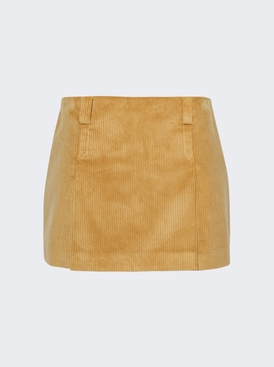Corduroy Mini Skirt