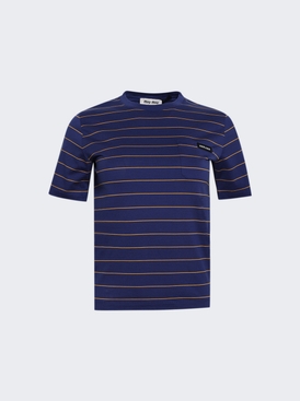 Jersey Tee Ink Blue And Topaz