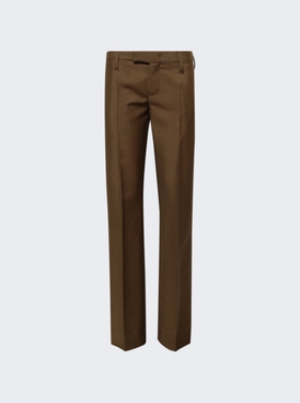 Mohair Trousers Brown