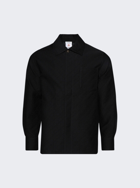 Jacquard Shacket Black