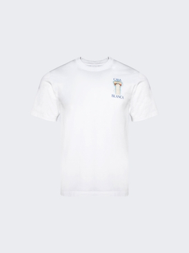 La Colomne Printed Tee White