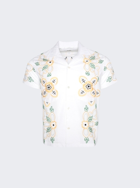 Embroidered Buttercup Shirt Ecru And Multicolor