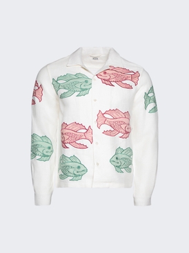 Piscine Applique Long Sleeve Shirt