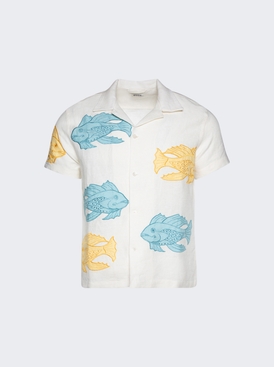 Piscine Applique Short Sleeve Shirt