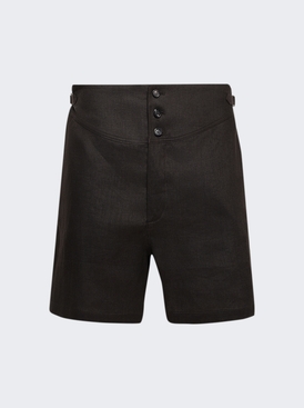 Cot Shorts Brown And Black