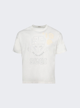 Reversible Crest Tee Cream
