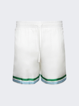 Drawstring Shorts White