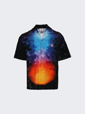 Jacquard Monogram Shirt Tie Dye