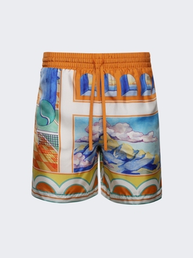 Surreal Pool Shorts Multicolor