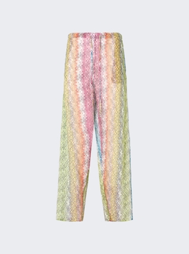 Cotton And Silk Blend Multicolor