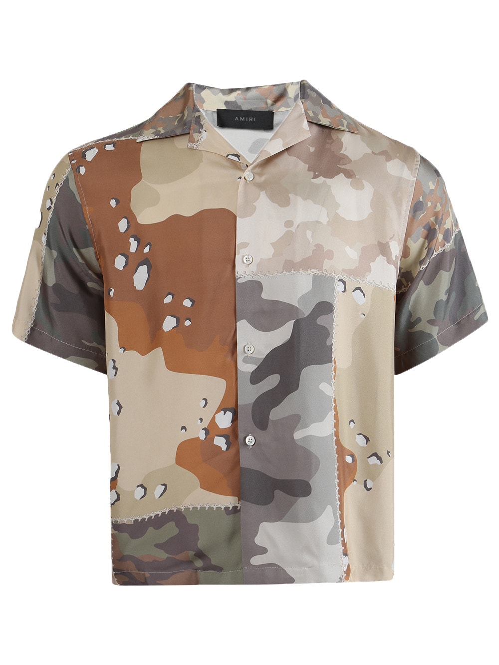 Patchwork Camo Short Sleeve Shirt | The Webster Patchwork Camo Short Sleeve Shirt | The Webster