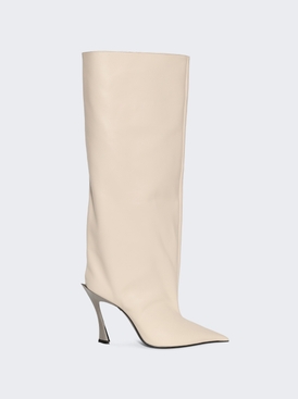 Knee Boot Ivory