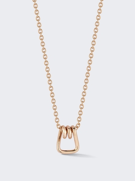 Huxley Coil Link Pendant Necklace