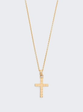 Small Signore Cross Necklace Gold