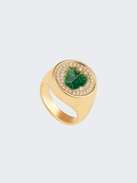 Hide N Seek Leaf Ring