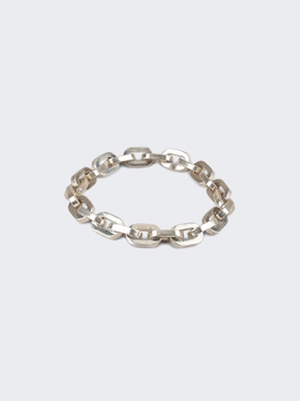 Sterling Silver Small Oval Link Bracelet Silver