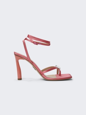 Cube Toe Ring High Heel Sandal