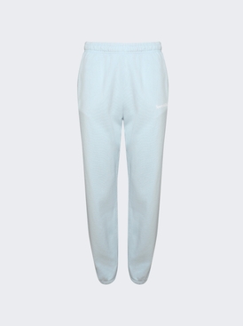 Serif Logo Sweatpants Baby Blue