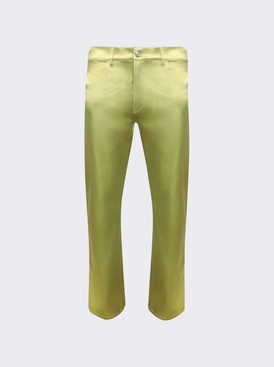 Bootcut Pants Lime