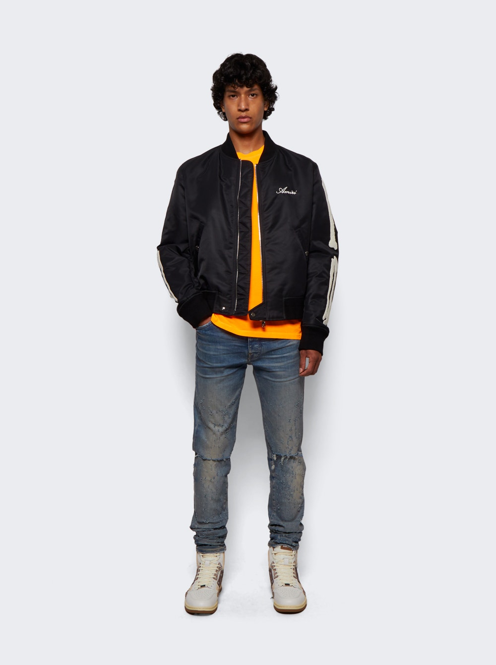 Bones Bomber Jacket Black | The Webster Bones Bomber Jacket Black | The Webster