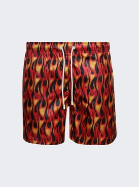 Flames Swimshorts Red