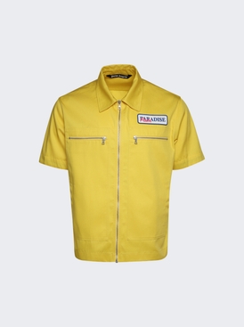 Paradise palm workwear shirt Vibrant Yellow