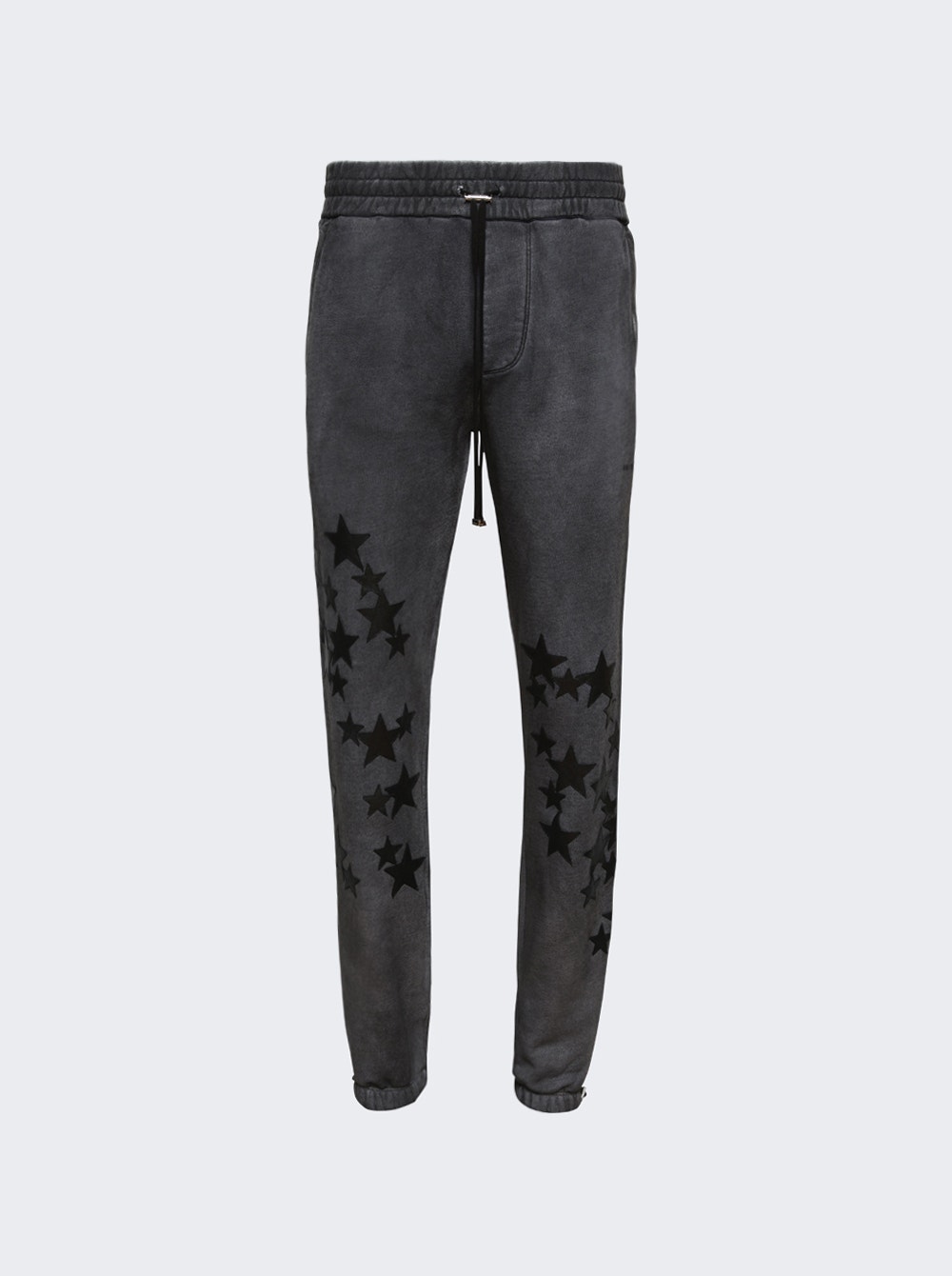 Pigment Spray Star Sweatpants Heather Black | The Webster