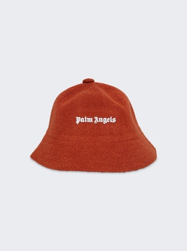 BUCLE BUCKET HAT BRICK RED