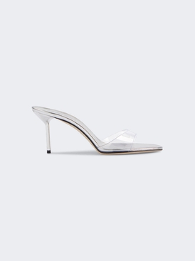 Lidia Mule Clear And Silver