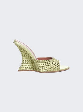 Nina Mule Sandals Celadon Safari