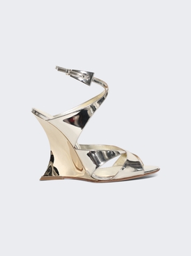Laila Wedge Sandal Gold