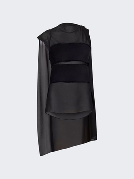 Aurora Top In Chiffon Black