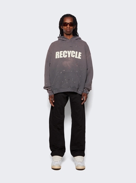 90's Recycle Hoodie Black secondary image
