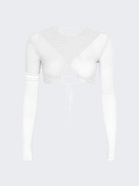 Loona Crop Top White