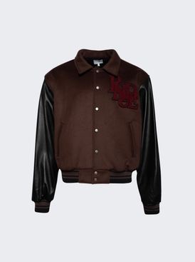 Duck Varsity Jacket Brown