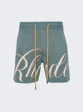 Script Logo Knit Shorts